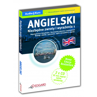 Angielski Niezbędne zwroty i wyrażenia - Nowa Edycja! (Książka + 2 x CD Audio) Angielski Niezbędne zwroty i wyrażenia - Nowa Edycja! (Książka + 2 x CD Audio)
