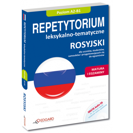 Rosyjski Repetytorium leksykalno-tematyczne (poziom A2-B1) (Książka + Audio CD)