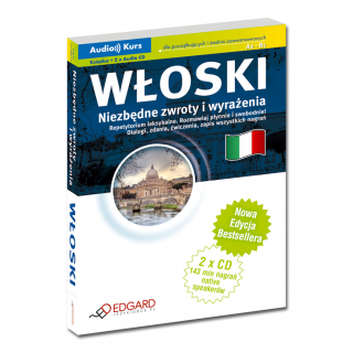 Włoski Niezbędne zwroty i wyrażenia - Nowa Edycja (Książka + 2 x Audio CD) Włoski Niezbędne zwroty i wyrażenia - Nowa Edycja (Książka + 2 x Audio CD)