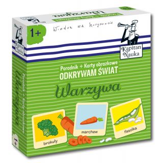 Kapitan Nauka Odkrywam świat Warzywa (Poradnik + karty obrazkowe) Kapitan Nauka Odkrywam świat Warzywa (Poradnik + karty obrazkowe)