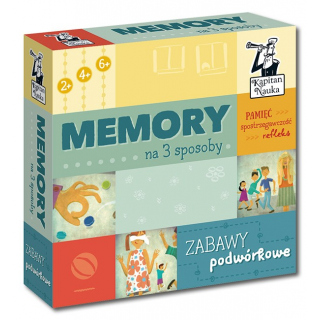 Kapitan Nauka Memory na 3 sposoby Zabawy podwórkowe Kapitan Nauka Memory na 3 sposoby Zabawy podwórkowe