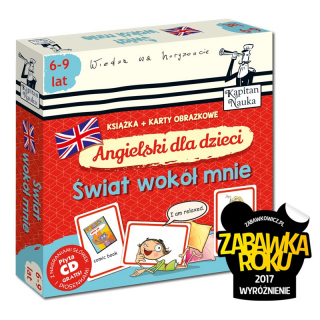 Angielski dla dzieci. Świat wokół mnie (książka + karty obrazkowe) Angielski dla dzieci. Świat wokół mnie (książka + karty obrazkowe)