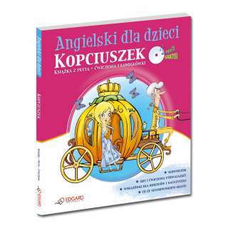 Angielski dla dzieci Kopciuszek, Cinderella (od 6 lat) (Książka + Audio CD) Angielski dla dzieci Kopciuszek, Cinderella (od 6 lat) (Książka + Audio CD)