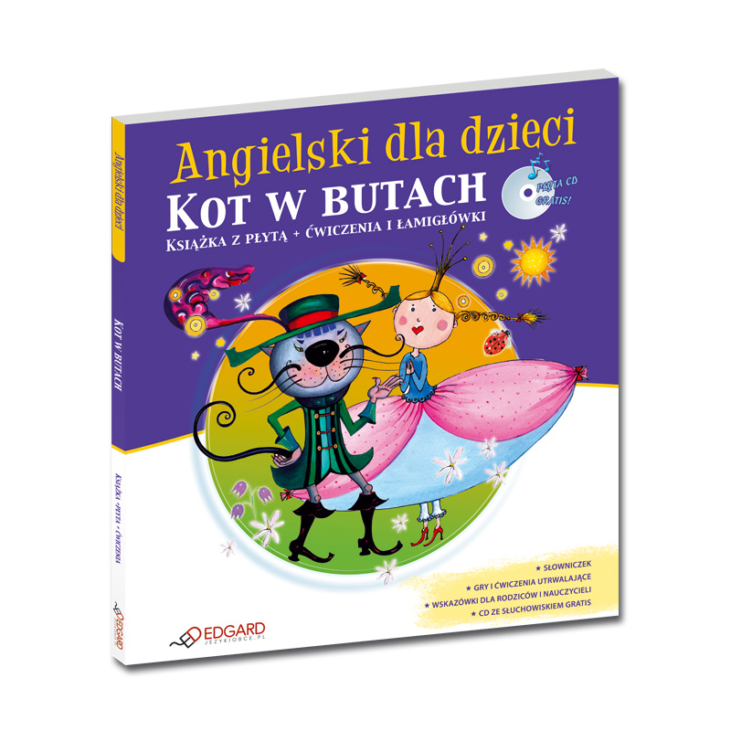 Angielski Dla Dzieci Kot W Butach Puss In Boots Od 6 Lat Książka