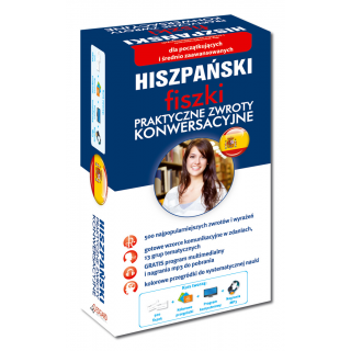 Hiszpański fiszki Praktyczne zwroty konwersacyjne (500 fiszek + program i nagrania do pobrania) Hiszpański fiszki Praktyczne zwroty konwersacyjne (500 fiszek + program i nagrania do pobrania)
