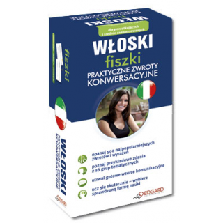 Włoski fiszki Praktyczne zwroty konwersacyjne (500 fiszek + instrukcja) Włoski fiszki Praktyczne zwroty konwersacyjne (500 fiszek + instrukcja)