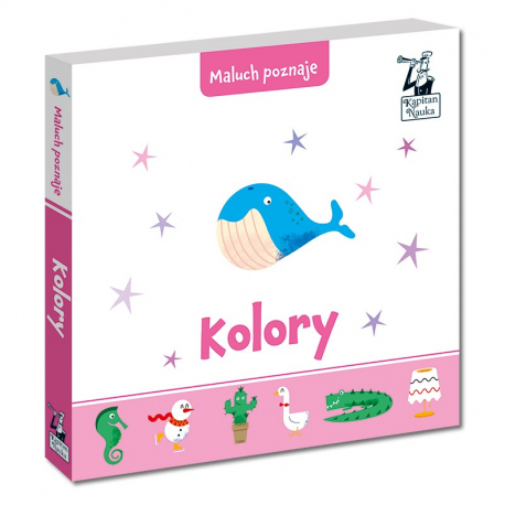 Kapitan Nauka. Maluch poznaje. Kolory Kapitan Nauka. Maluch poznaje. Kolory