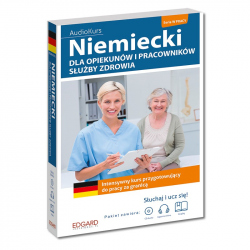 Niemiecki dla opiekunów i pracowników służby zdrowia (Książka + CD Audio + nagrania mp3 online)