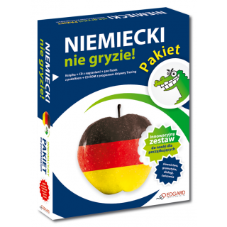 Pakiet Niemiecki nie gryzie! (Książka + CD Audio + 500 fiszek z pudełkiem + CD-ROM z programem Aktywny Trening) Pakiet Niemiecki nie gryzie! (Książka + CD Audio + 500 fiszek z pudełkiem + CD-ROM z programem Aktywny Trening)