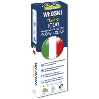 Włoski fiszki 1000 najważniejszych słów i zdań +CD (1000 fiszek + CD-ROM z programem i nagraniami) Włoski fiszki 1000 najważniejszych słów i zdań +CD (1000 fiszek + CD-ROM z programem i nagraniami)