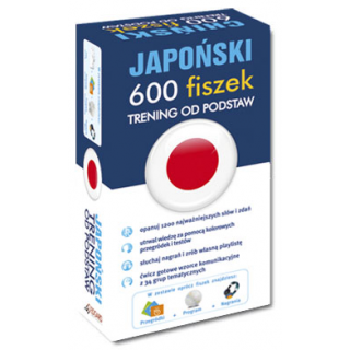 Japoński 600 fiszek Trening od podstaw +CD (600 fiszek (słówka, zdania, gramatyka, znaki kanji) + nagrania MP3 + program) Japoński 600 fiszek Trening od podstaw +CD (600 fiszek (słówka, zdania, gramatyka, znaki kanji) + nagrania MP3 + program)