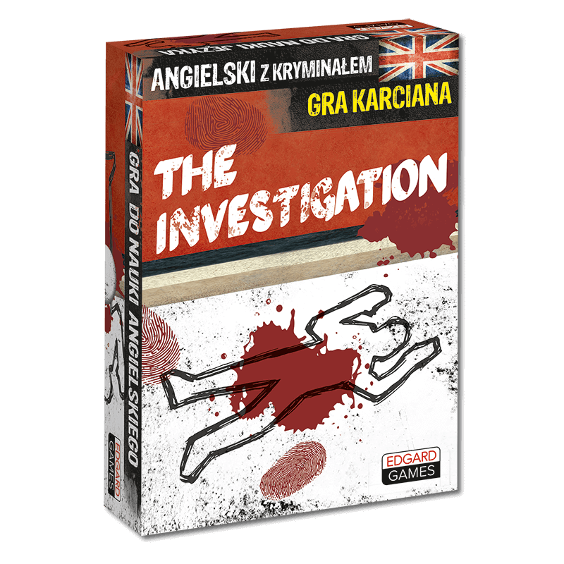 Nauka angielskiego z grą kryminalną The Investigation