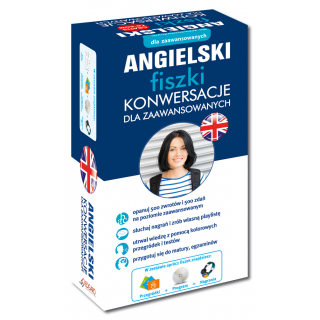 Angielski fiszki Konwersacje dla zaawansowanych +CD (500 fiszek + CD-ROM MP3 z programem i nagraniami + Kolorowe przegródki) Angielski fiszki Konwersacje dla zaawansowanych +CD (500 fiszek + CD-ROM MP3 z programem i nagraniami + Kolorowe przegródki)