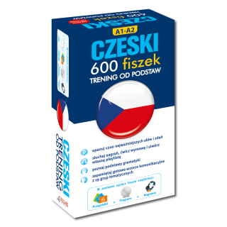 Czeski 600 fiszek Trening od podstaw +CD (600 fiszek + CD-ROM z programem Fiszki mp3 i nagraniami MP3 + Kolorowe przegródki) Czeski 600 fiszek Trening od podstaw +CD (600 fiszek + CD-ROM z programem Fiszki mp3 i nagraniami MP3 + Kolorowe przegródki)