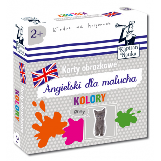 Karty obrazkowe Angielski dla malucha Kolory...