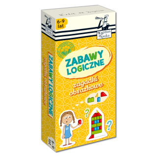 Kapitan Nauka. Zagadki obrazkowe. Zabawy logiczne 6-9 lat Kapitan Nauka. Zagadki obrazkowe. Zabawy logiczne 6-9 lat