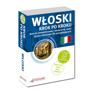 Włoski Krok po kroku (2 x Książka + 5 x CD Audio + MP3 + Program komputerowy) Włoski Krok po kroku (2 x Książka + 5 x CD Audio + MP3 + Program komputerowy)