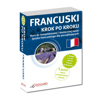 Francuski Krok po kroku (2 x książka + 5 x CD Audio + MP3 z programem multimedialnym) Francuski Krok po kroku (2 x książka + 5 x CD Audio + MP3 z programem multimedialnym)